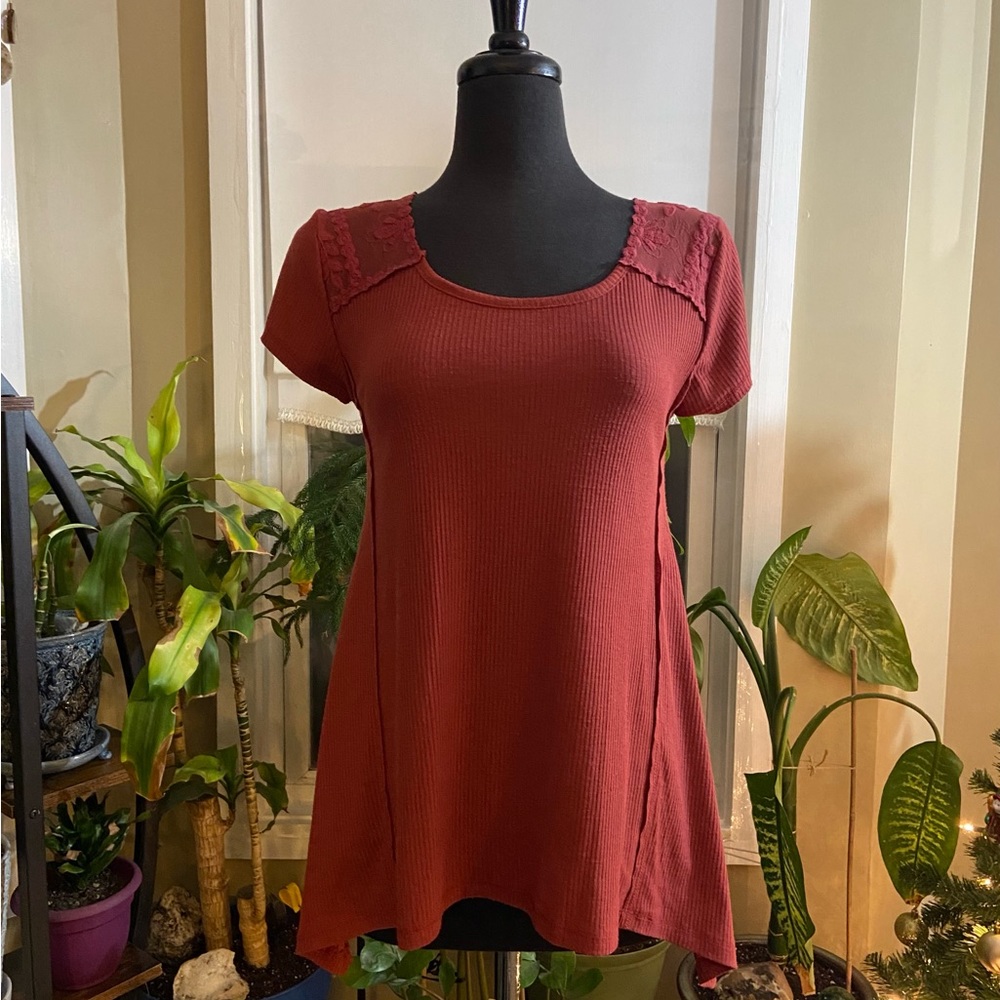 Maurices Handkercheif Hem Top
